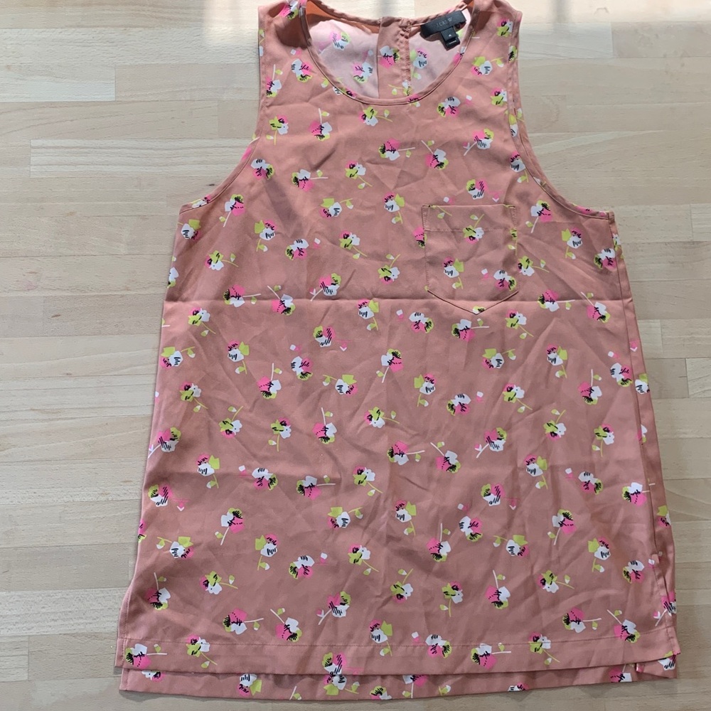 J. crew Sleeveless Blouse, size 4